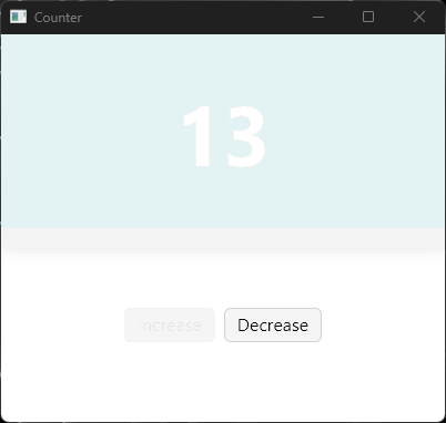 Incremental Rendering Counter Screenshot